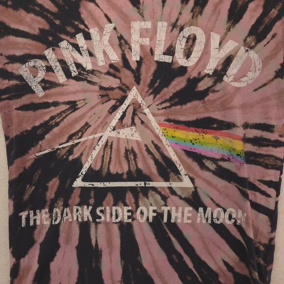 Pink Floyd Band Graphic Crew Neck T Shirt Adult Mens Size Small S Tie Dye - Picture 4 of 6